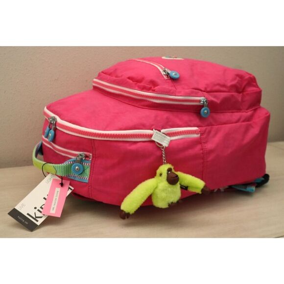 Kipling KIA5L4-2JA Women's Fresh Pink 15" Laptop Seoul Backpack - Picture 3 of 10